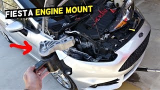 FORD FIESTA ENGINE MOUNT REPLACEMENT REMOVAL MK7 ST [upl. by Celik]