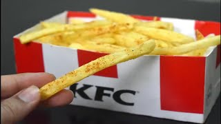 KFC Style Fries Recipe by Lively Cooking  Spicy KFC Fries in Unique Style [upl. by Olfe]