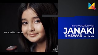 Interview with Janaki Easwar  The youngest singer going to compete in The Voice Australia [upl. by Eidde592]