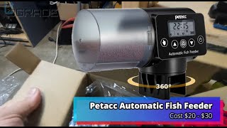 Petacc Automatic Fish Feeder [upl. by Kallista273]