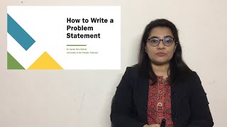 How to write a problem statement [upl. by Shanan]