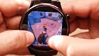 PUBG MOBILE On Kospet Prime 2 Smartwatch Android 10 4GB64GB MediaTek Helio P22 MT6762 ⌚ PLAY GAMES [upl. by Jarrell48]