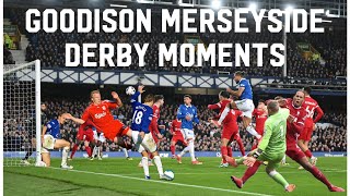 Goodison Park Merseyside Derby Moments [upl. by Mcripley]