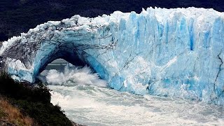 Argentina ice bridge collapses [upl. by Deborah798]