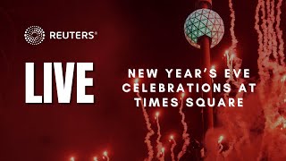 LIVE New Year’s Eve celebrations at Times Square [upl. by Jedd]