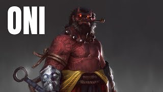 Oni Le Demon Japonais Mythologie Japonaise [upl. by Avika]