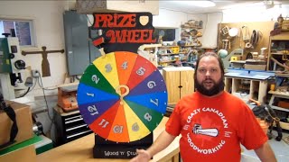 How To Make A Prize Wheel Prize Spinner [upl. by Syverson40]