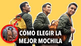 5 claves para ELEGIR la mejor MOCHILA [upl. by Odlauso]