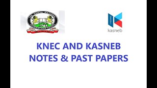 NOTES and KNEC and KASNEB past papers for colleges [upl. by Gorga340]