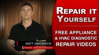 Fix it Yourself with over 5500 Repair videos at  ApplianceVideocom [upl. by Ihp]