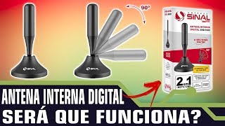 📡 ANTENA HDTV INTERNA DIGITAL  SHD1000SINAL BRASFORMA [upl. by Max585]