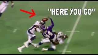 NFL Most INSANE Lateral Plays [upl. by Annovad]