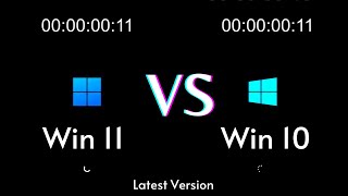 Windows 11 vs Windows 10 — Speed Test Latest Version [upl. by Sisak172]