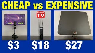 Indoor TV Antennas Compared Cheap vs Expensive [upl. by Kalin]