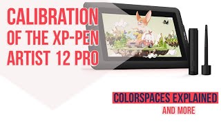 XP pen artist 12 pro the calibration and results [upl. by Dnamra]