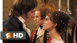 Pride amp Prejudice 310 Movie CLIP  Elizabeth and Darcys Dance 2005 HD [upl. by Aihsat754]