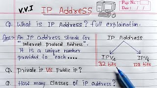 what is ip address full Explanation  Learn Coding [upl. by Callean278]