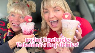 Trying Valentine Starbucks [upl. by Padraic]