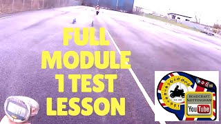 LIVE LESSON Full Module 1 mod 1 test lesson Motorcycle riding tips [upl. by Lsiel]