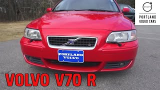 V70 R Volvos Fastest Wagon Rare 6Speed Manual Transmission at PortlandVolvocom [upl. by Eanad619]