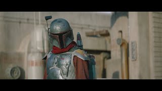 Cobb Vanth found Boba Fett armor  The Mandalorian Season Two 2020 [upl. by Brenn94]