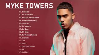 Myke Towers  Sus mejores canciones del Myke Towers 2021  Mix full albums 2021 [upl. by Gabrila]