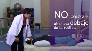 Rehabilitación de rodilla  INCMNSZ  Educación para la Salud [upl. by Brothers]