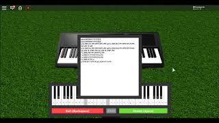 Roblox Piano  Boulevard of Broken Dreams  Green Day [upl. by Nymrak276]