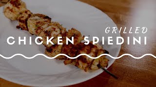 Grilled Chicken Spiedini [upl. by Ellenahs286]