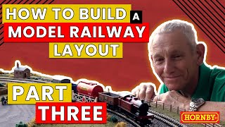 Build A Model Railway Layout Step by Step  Pt 3 Laying Track [upl. by Gisela]