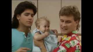 Full House  Jesse and Joey changing Michelles diaper [upl. by Pavkovic146]