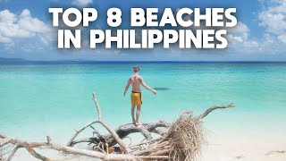 TOP 8 BEST BEACHES IN PHILIPPINES  The Aqua Blue White Paradise [upl. by Ecydnak]