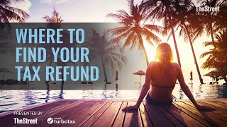 How to Track Your Tax Refund  Presented By TheStreet  TurboTax [upl. by Solotsopa284]