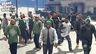 100 BODYGUARDS PROTECT ME in GTA 5 GTA 5 Mods [upl. by Claudine]