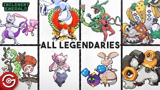 All Legendary Locations  Pokemon Inclement Emerald [upl. by Joceline]